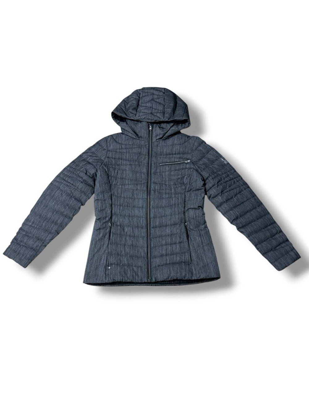 Spyder Timeless Hoody Novelty Down Jacket Womens Medium Hooded Puffer